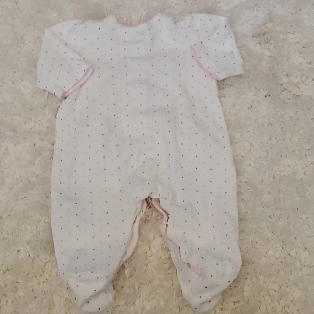 3 month little me footed onsie. NWOT